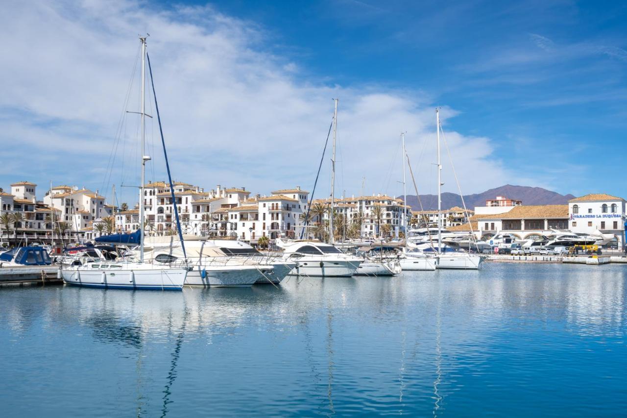 Appartement 15 First Line Penthouse With Wonderful Seaview Near Duquesa Golf Manilva Andalucia Extérieur photo