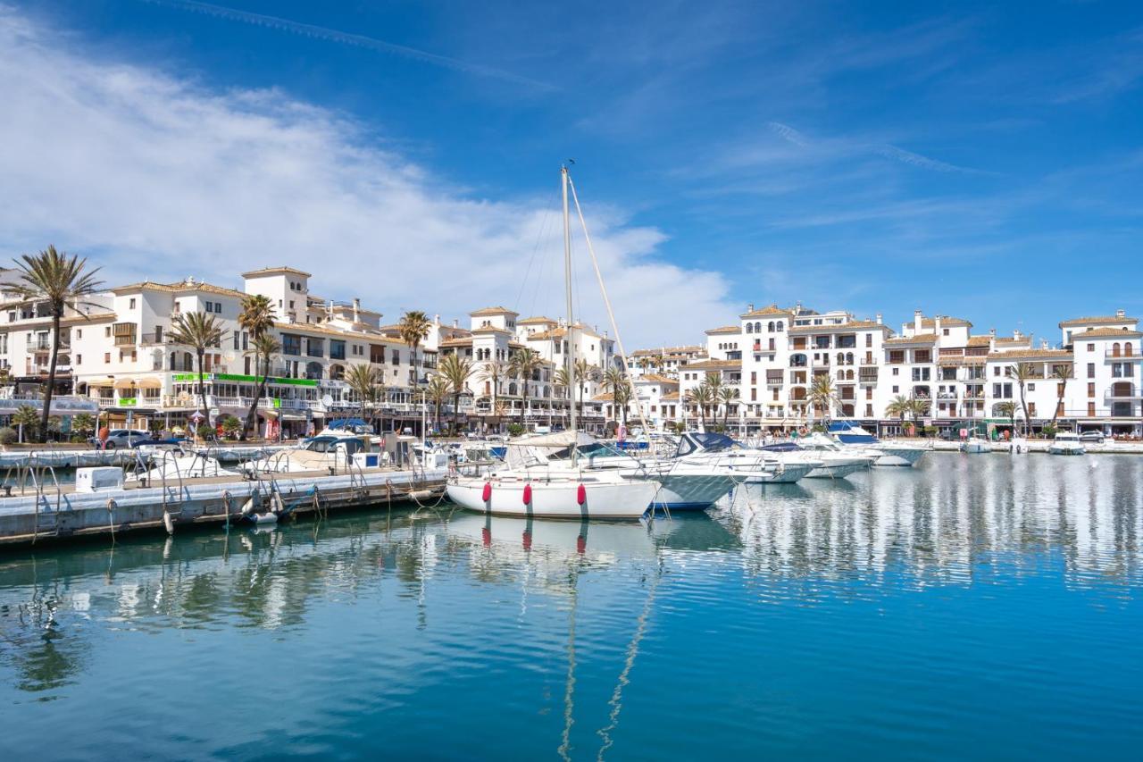 Appartement 15 First Line Penthouse With Wonderful Seaview Near Duquesa Golf Manilva Andalucia Extérieur photo
